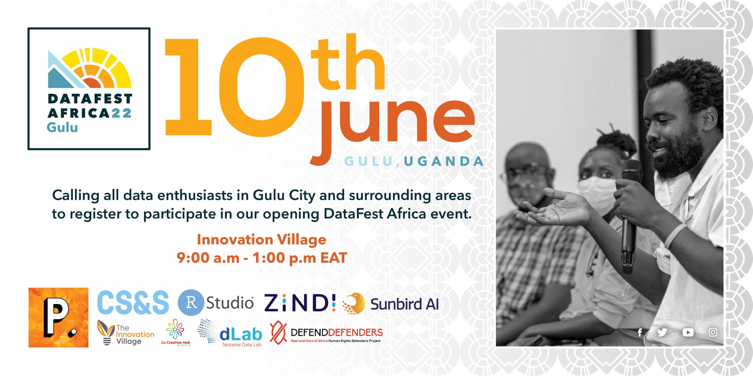 POLLICY on 10th June hosted a DataFest Africa pre-event in Gulu City, Uganda